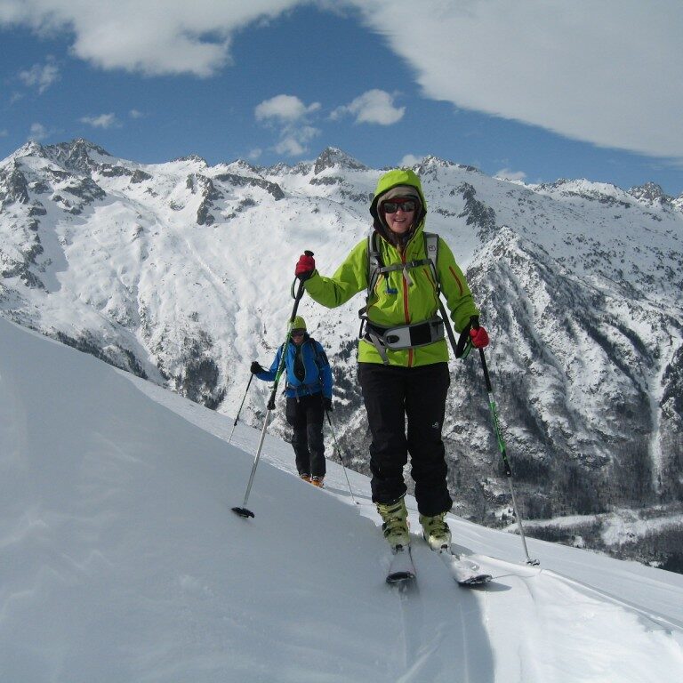 ski touring weekend try out